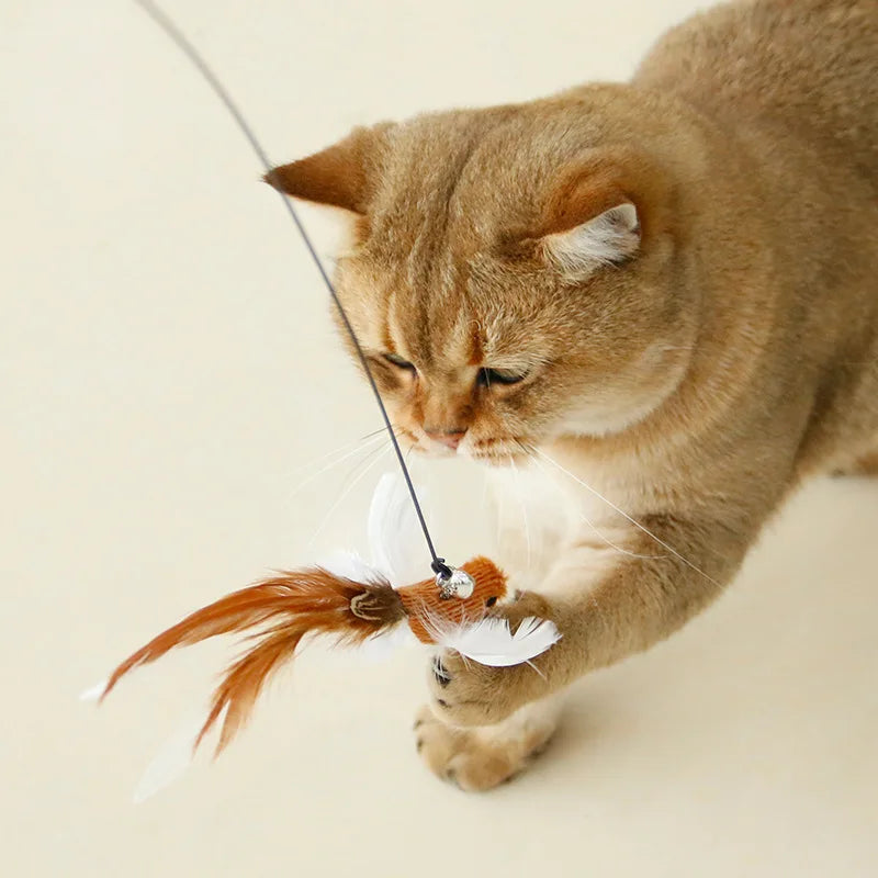 Interactive Cat Wand Toy